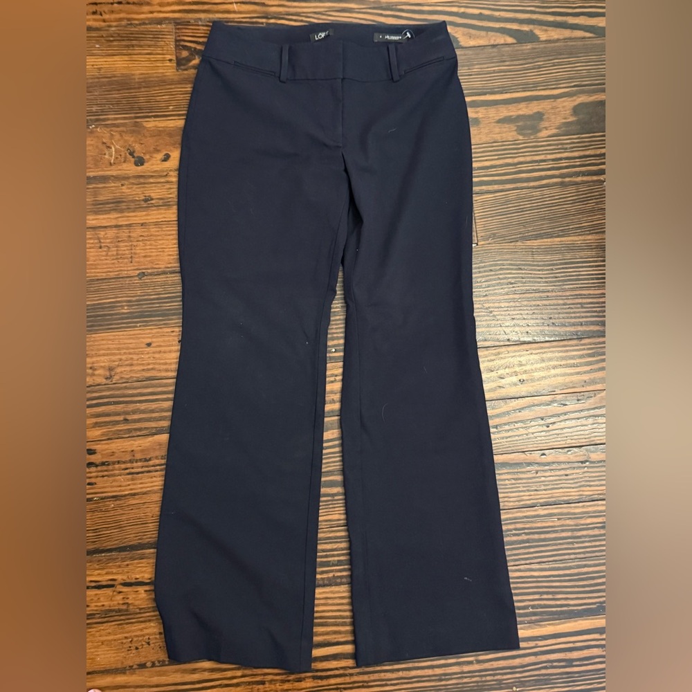 LOFT Blue Boot Cut Flare Pants